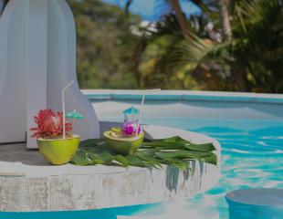 Les Hauts du Cap - Piscine - Bar