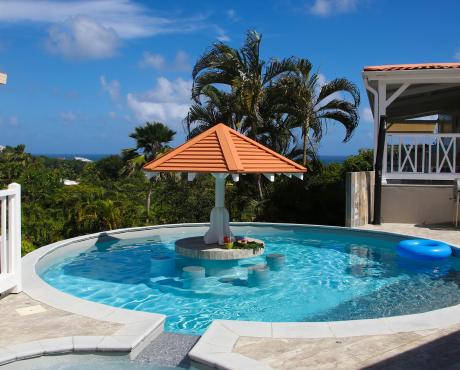 Les Hauts du Cap - Piscine - Bar